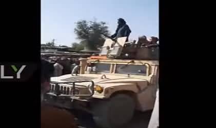 Afghanistan: Taliban Fighters Can Be Seen in Kabul Streets, Taking US Military Vehicles