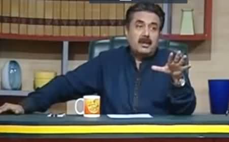 Aftab Iqbal Praising Naeem Bukhari & Babar Awan As PTI's Legal Team in Panama Case