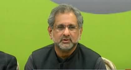 After mini budget, state will come under State Bank - Shahid Khaqan Abbasi's press conference