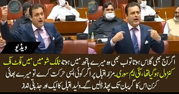 Agar Mazare Iqbal Per Koi Asi Harkat Karta To Uska Gireban Phaar Dete - Waleed Iqbal Bashes In Senate