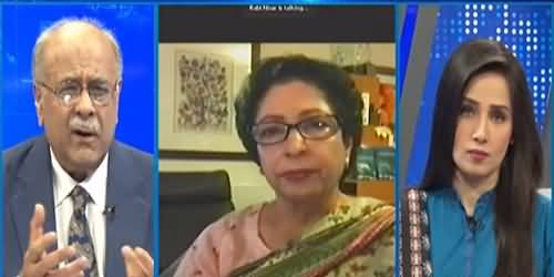 Agar Taliban Iqtedar Main Ajatay Hain to Is Main Harj Kia Hai? Najam Sethi Asks Dr Maleeha Lodhi