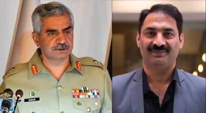 Ahmad Noorani's tweet addressing DG ISPR Lt. General Babar Iftikhar