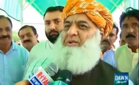 Aik Dafa Estifa De Diya Tu Phir Wapsi Ka Koi Raasta Nahi - Maulana Fazal-ur-Rehman