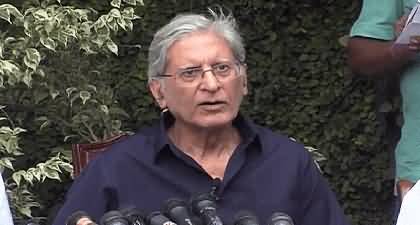 Aitzaz Ahsan's views on BOL's Co-Chairperson Shoaib Shaikh's arrest