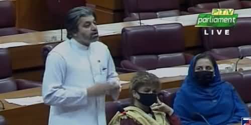 Ali Muhammad Khan's Aggressive Speech On Palestine Issue in NA