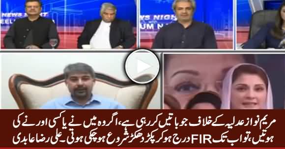 Ali Raza Abidi Criticizing Maryam Nawaz on Her Talk Against Judiciary & Army