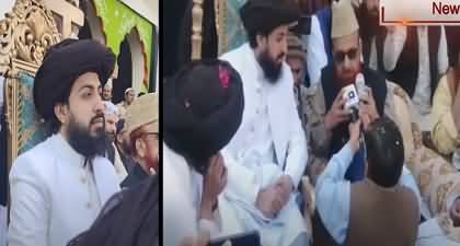 Saad Hussain Rizvi's nikah ceremony, Mufti Muneeb ur Rehman performed his nikah sermon