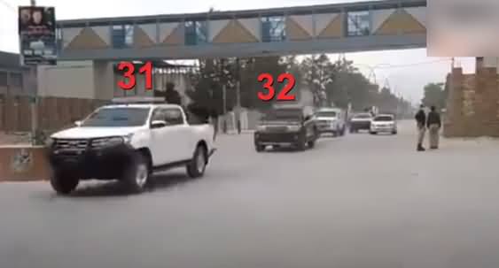 Amazing VVIP Protocol of PM Imran Khan in Quetta, 38 Vehicles in Convoy
