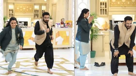 Amir Liaquat Badly Fell Down During Ramzan Transmission