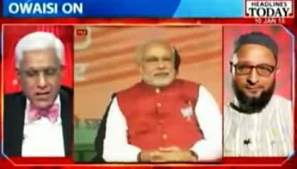 Anchor Asks Asaduddin Owaisi Why He Called Narendra Modi Kutta (Dog)