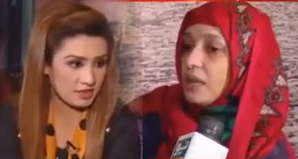 Anchor Asks Tough Questions From Asma Whose Head Was Shaved By Her Husband