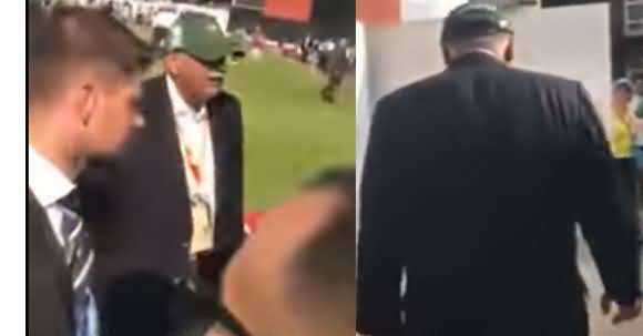Another Insulting Video of Najam Sethi In Pak-India Match