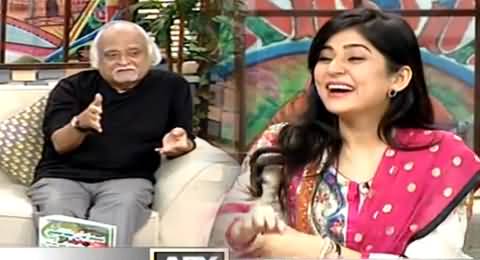 Anwar Maqsood Telling How He Expressed His First Love with A 5th Class Girl