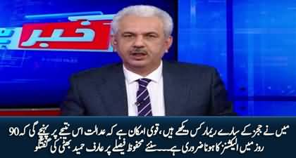 Arif Hameed Bhatti's comments on Supreme Court's reserved verdict