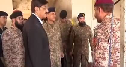 Army Chief Asim Munir visits Karachi Police Office after terror attack on KPO