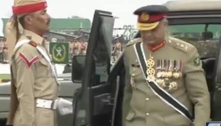 Army Chief General Qamar Javed Bajwa Arrives On Pakistan Day Parade - 23rd March 2019