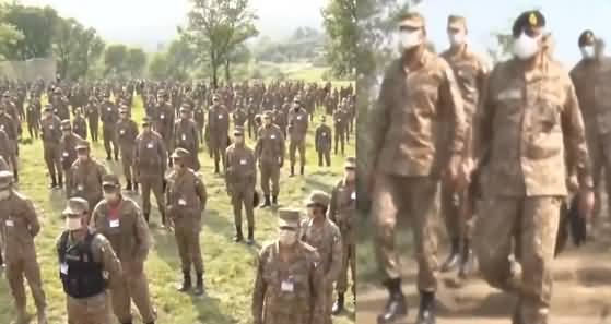 Army Chief General Qamar Javed Bajwa Visits Sialkot And Kotli