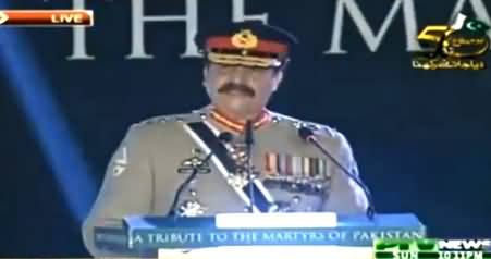 Army Chief General Raheel Sharif's Blatant Reply to India's Threats, Must Watch