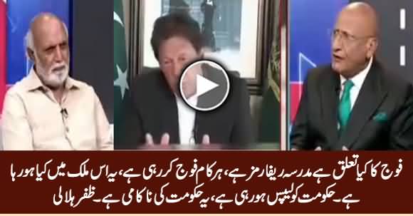 Army Is Controlling Every Thing, It Is Failure of Civil Govt - Zafar Hilaly