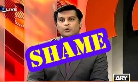 Arshad Sharif's Dirty Propaganda Against PTI After Receiving Lifafa From PMLN