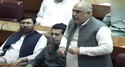 Asad Qaisar's reply to Ishaq Dar's speech in National Assembly