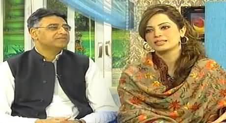 Asad Umar Exclusive Interview with Farah Khan in Morning with Farah - 23rd January 2014