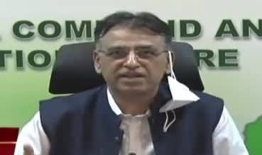 Asad Umar Press Conference, Gives Good News About Coronavirus Cases