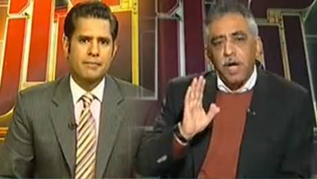 Asad Umar's Brother Zubair Umar Gets Angry on Anchor in Live Show