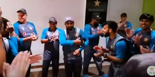 Asif Ali Cuts A Cake to Celebrate His Incredible Innings While His Team Mates Chant “Asif! Asif! Asif!”