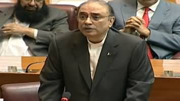 Asif Ali Zardari Speech in Joint Session of Parliament on Indian Aggression