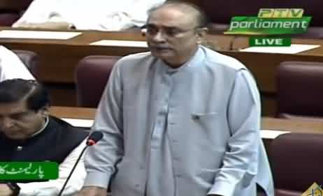 Asif Ali Zardari Speech in Parliament Joint Session on Indian Aggression - 7th August 2019