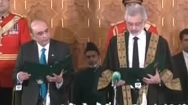 Asif Ali Zardari Takes Oath As the President of Pakistan