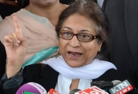 Asma Jahangir Opposes Show of Hands and Declares It Open Rigging