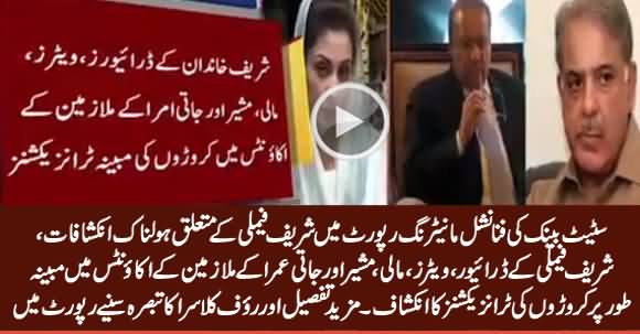 Astonishing Report of State Bank About Sharif Family's Alleged Corruption, Listen Rauf Klasra Analysis