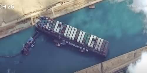 At Last Suez Canal Crisis Ended - Colossal Ship Freed From Canal After A Week