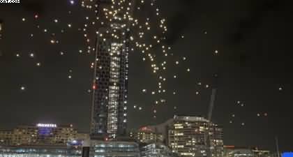 Australia: Vivid Sydney drone show cancelled after malfunction saw 89 drones fall into the Harbour