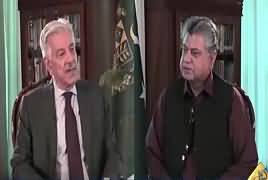 Awaam (Khawaja Asif Exclusive Interview) – 10th October 2017