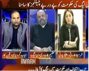 Awaam (PNLN ki Hakumat ko pay dar pay Challenges ka Saamna) – 10th November 2013