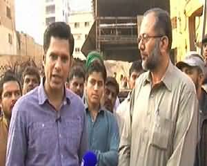 Awaz (Special Program with Timber Market Fire Victims) - 29th December 2014
