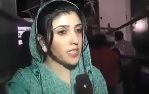 Ayesha Gulalai Interview During Dharna, Watch How She Is Praising Imran Khan