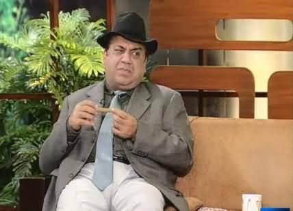 Azizi As Bureaucrat - Wonderful Performance By Azizi in Hasb e Haal