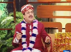 Azizi As Newly Wed Dulha Raja (Groom) in Hasb e Haal - 31st August 2013 - Must Watch