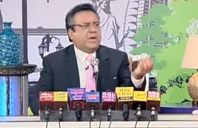 Azizi Doing Press Conference As Daniyal Aziz, Hilarious Performance