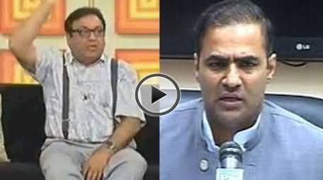 Azizi Making Fun of Abid Sher Ali on His Hue and Cry Over Load Shedding Issue
