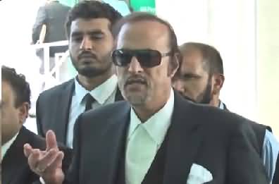 Babar Awan's Complete Media Talk About Imran Khan's Arrest Warrants - 12th October 2017