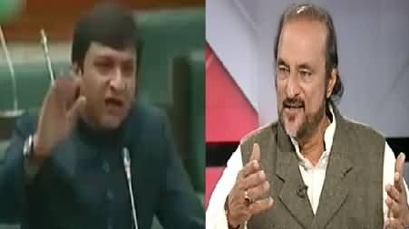 Babar Awan Played Interesting Video to Explain The Reality of Sharif Brothers Promises