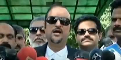 Baber Awan Media Talks Regarding Rejection of Imran Khan's Nomination Papers from NA-53