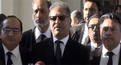 Barrister Ali Zafar's media talk after Supreme Court case hearing