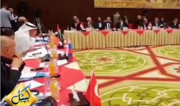 Barrister Saif Expose India in the Asian Parliamentary Association's Meeting in Baghdad
