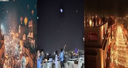 Basant begins in Lahore, Festive scenes with Bhangra and Dance